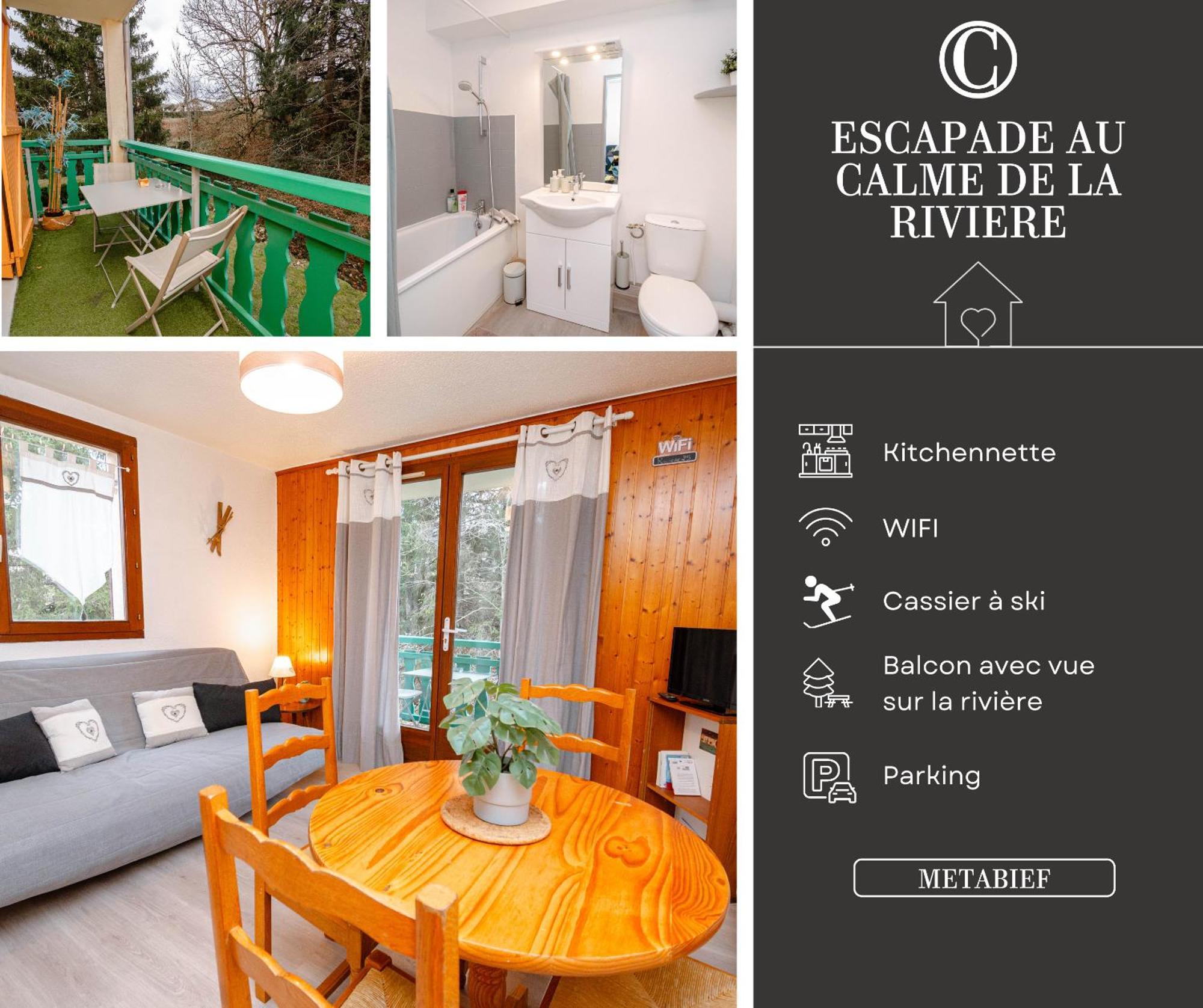 Escapade Au Calme De La Riviere Apartment Metabief
